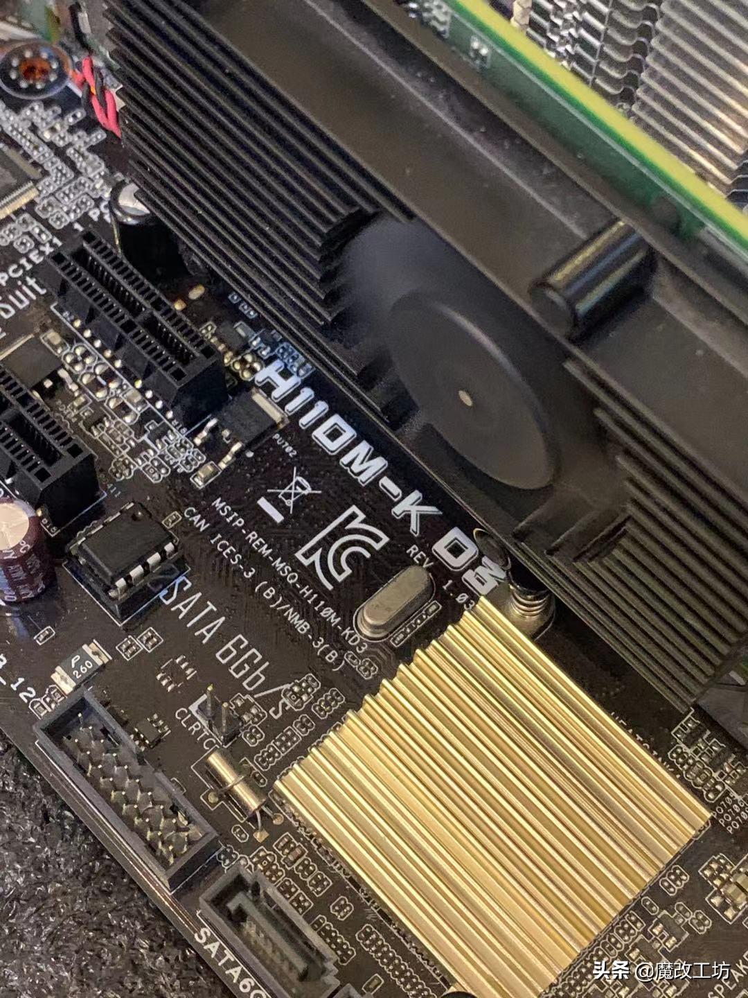 intel100系列主板,intelh110高端电竞游戏主板