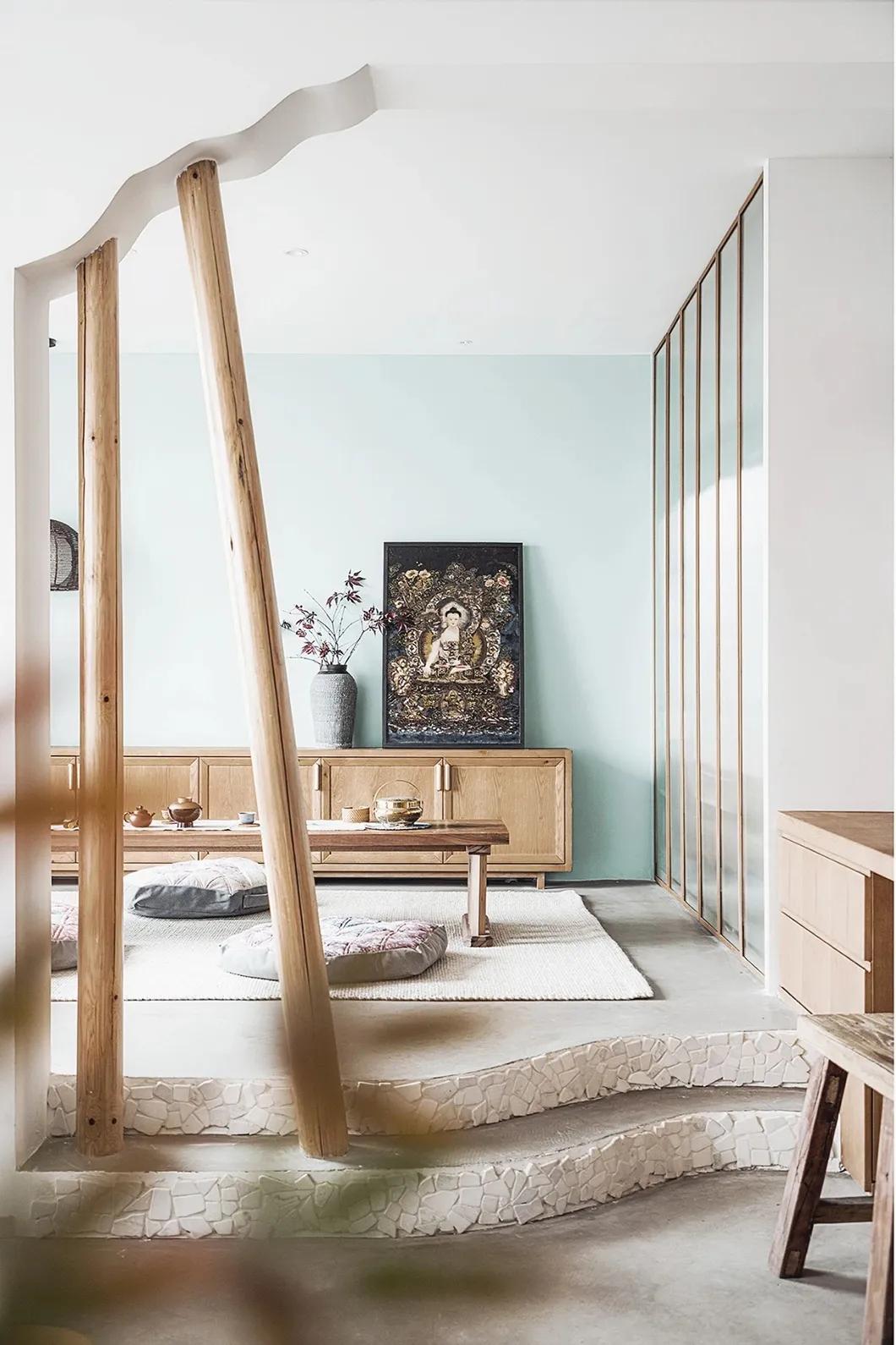 原木风让简约更有格调,现代简约和原木风混搭