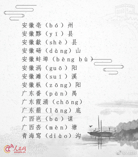 江苏一读就错的地名,中国一读就错的地名是你的家乡吗