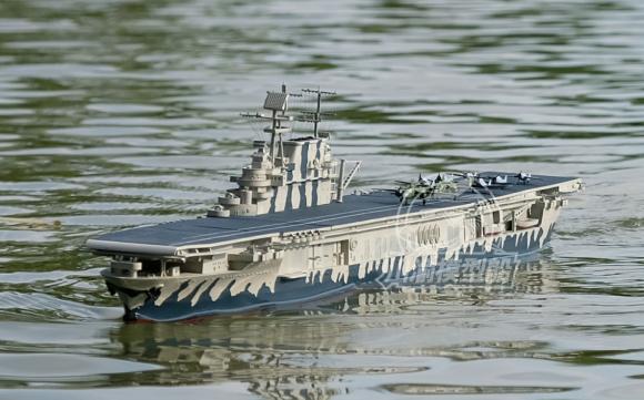 美军航空母舰f18大黄蜂,小号手大黄蜂号航母拼装模型