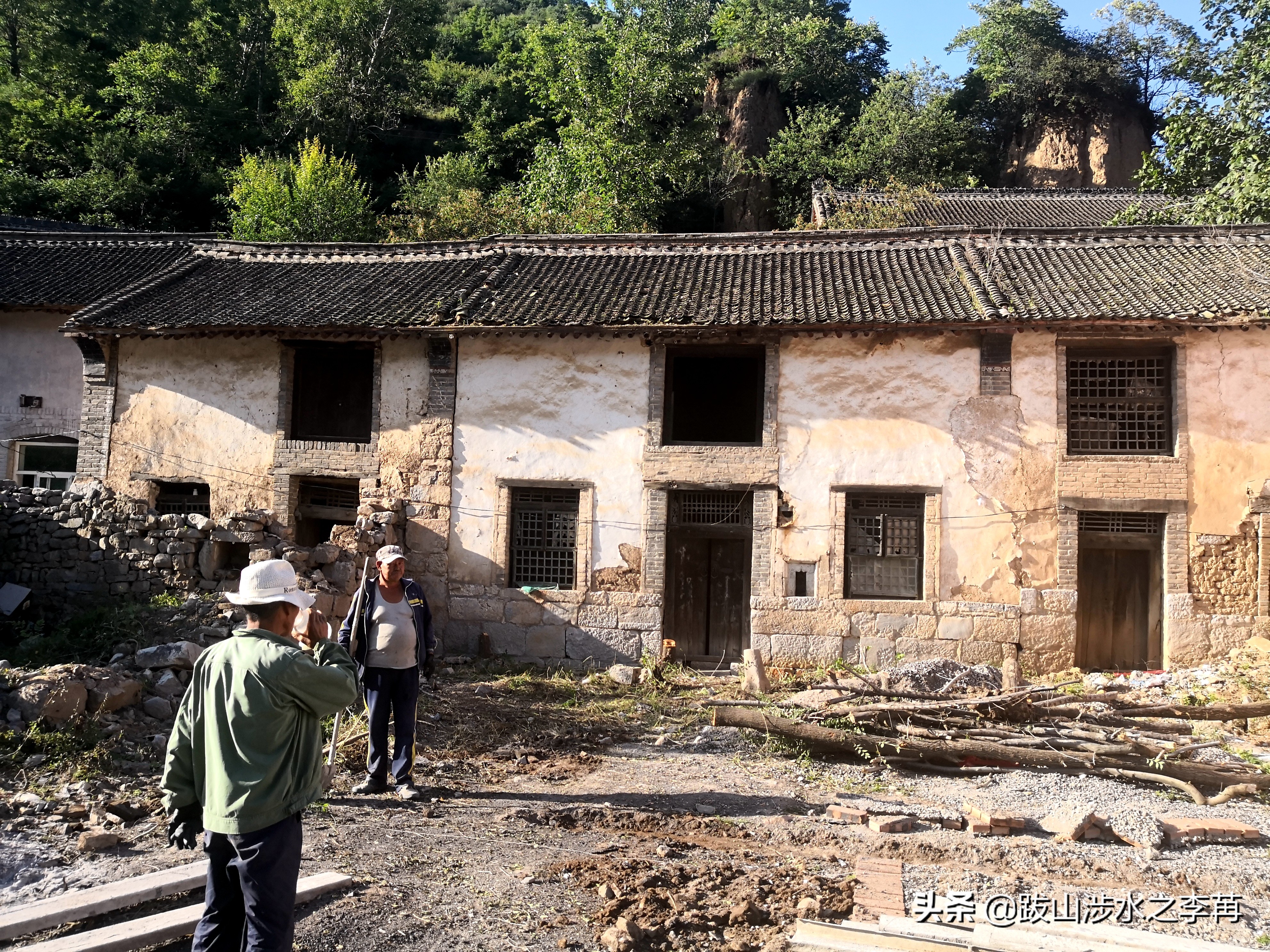 山西陵川一条沟,山西晋城白毛女