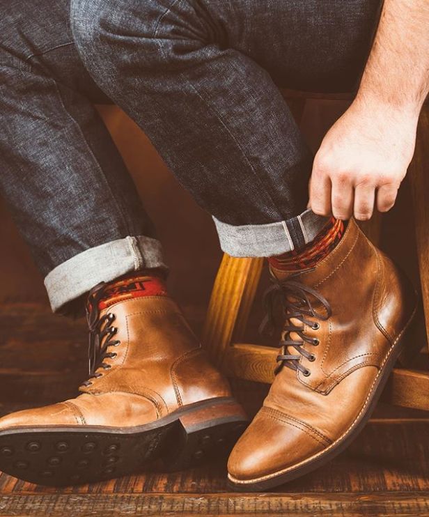 型男必备男士真皮潮流马丁靴,型男通勤靴子