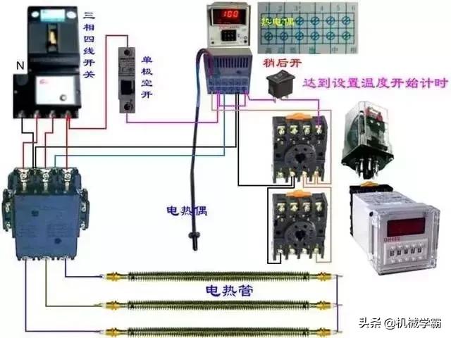 2p电表专用断路器接线示意图,断路器带互感器的电表接线图