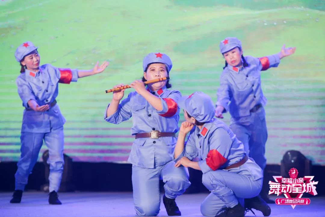 春晚广场舞比赛,大家一起来广场舞比赛第一名