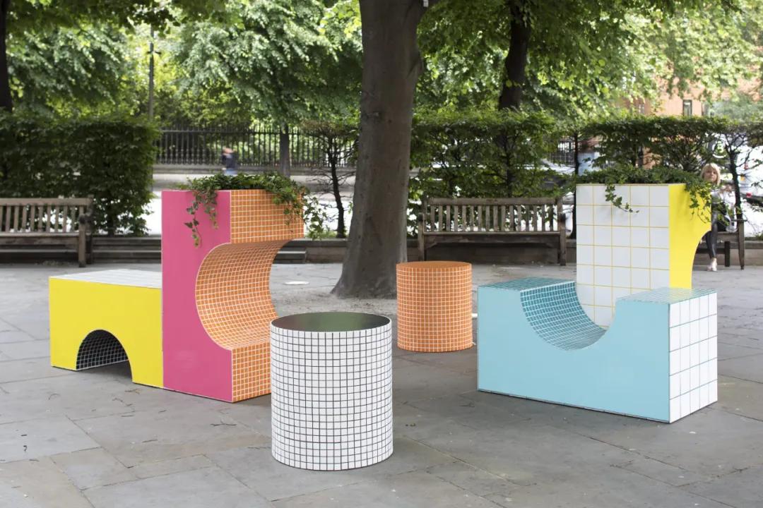 淋浴坐凳设计,庭院坐凳设计