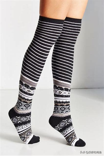 五种式样的袜子各7双,袜子大全500种