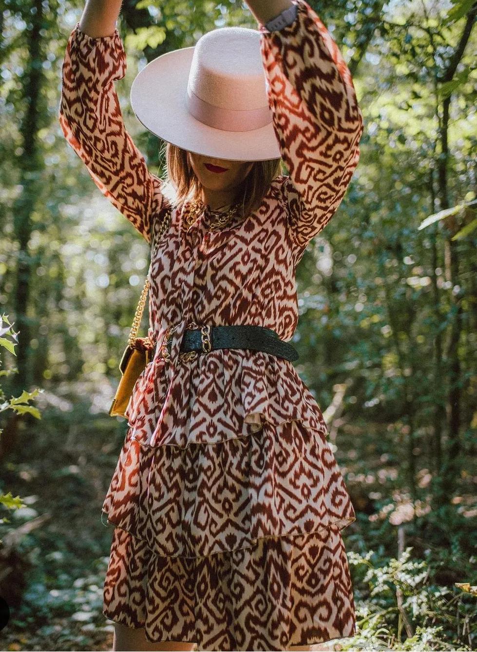 一条腰带拯救一条碎花裙,一条神奇的束腰带