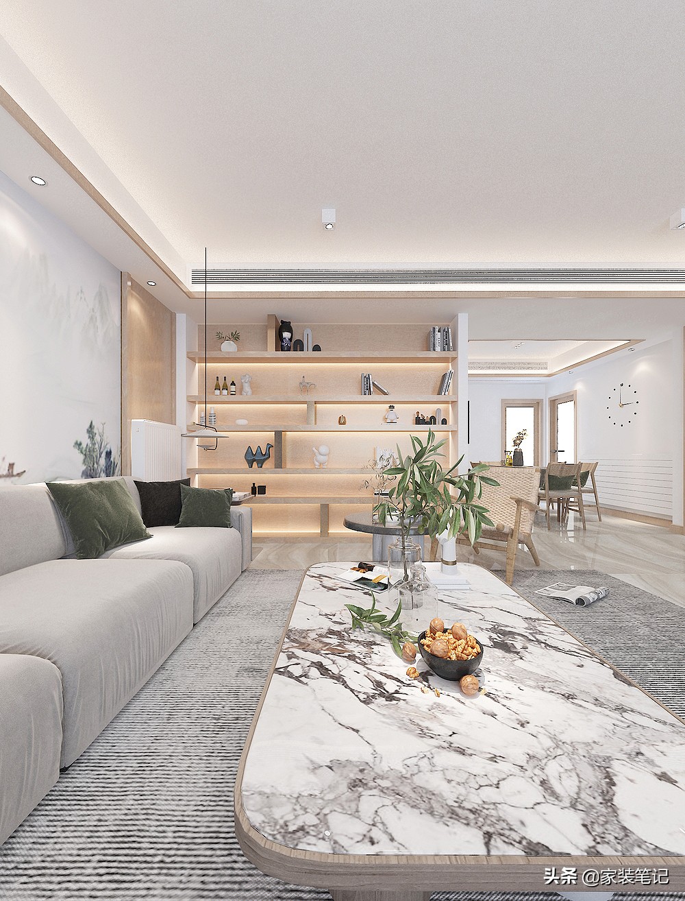 哈尔滨小户型新中式极简轻奢风,哈尔滨适合设计意式极简风格房子