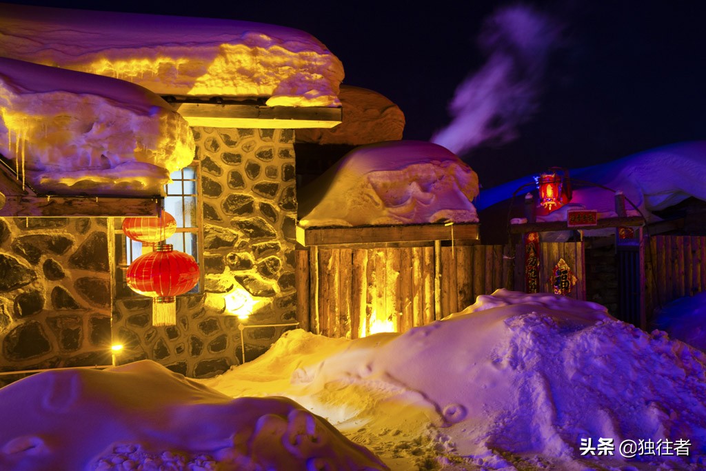 洁白的童话世界,洁白无瑕的白雪