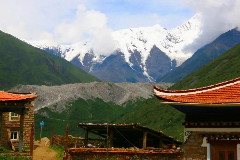 贡嘎山的徒步,贡嘎雪山大环线徒步游记