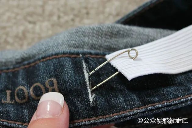 裤腰肥了怎么改瘦最简单的方法,运动裤裤腰大了改小妙招图解