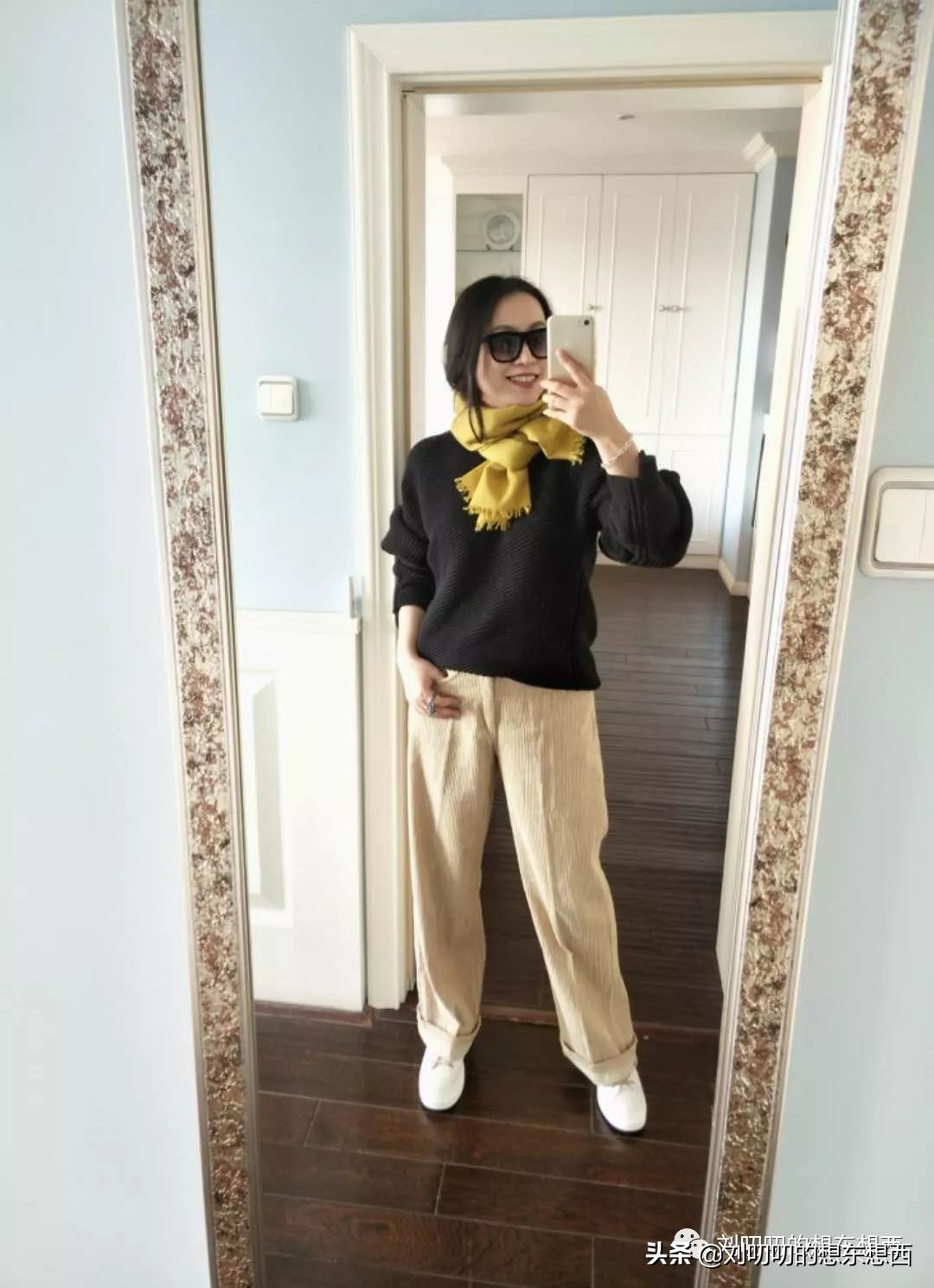 江南布衣山系羽绒服购物分享,一日一look测评