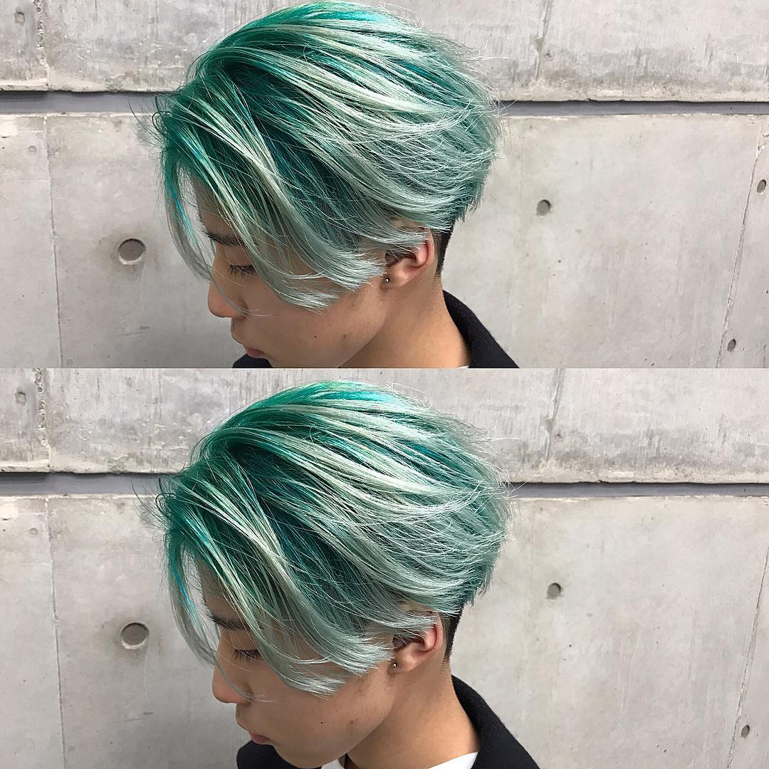 男生染什么颜色的发型好看,男生发型染什么样的颜色好看