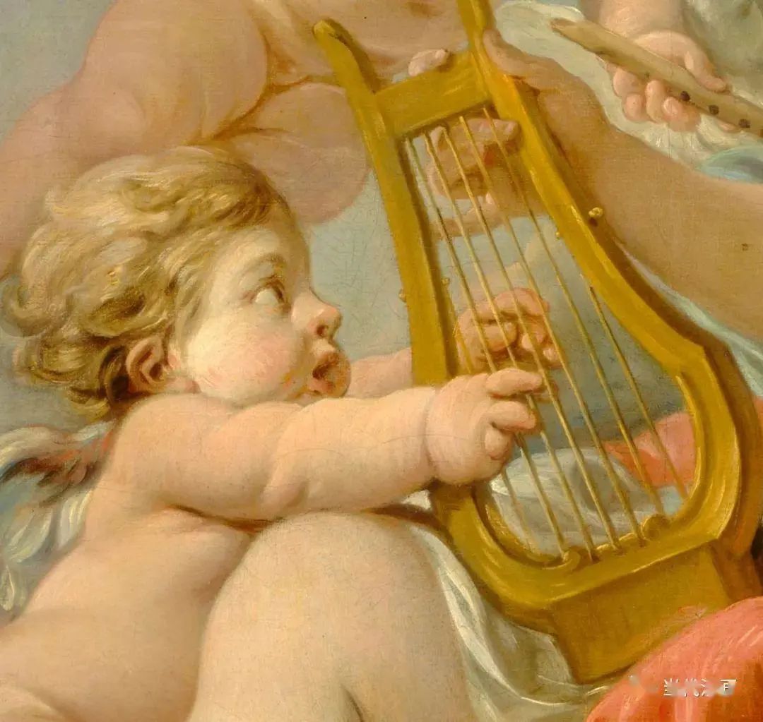 洛可可代表艺术家布歇的人体油画艺术:毫无裸露却满是性感与欲望