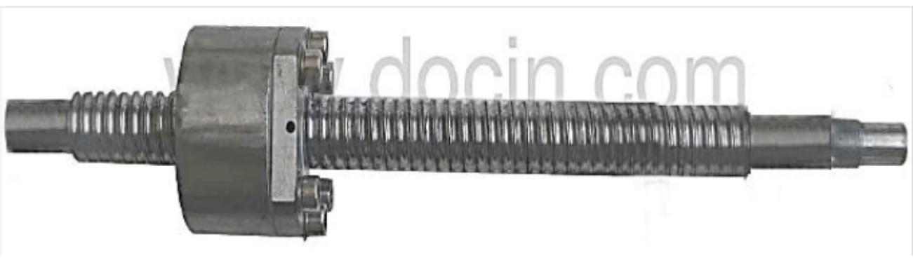 滚珠丝杠原理,滚珠丝杠安装方法和技巧