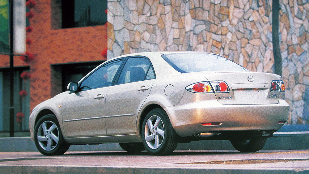 红色马六07款二手多少钱,当年红色马自达6多少钱