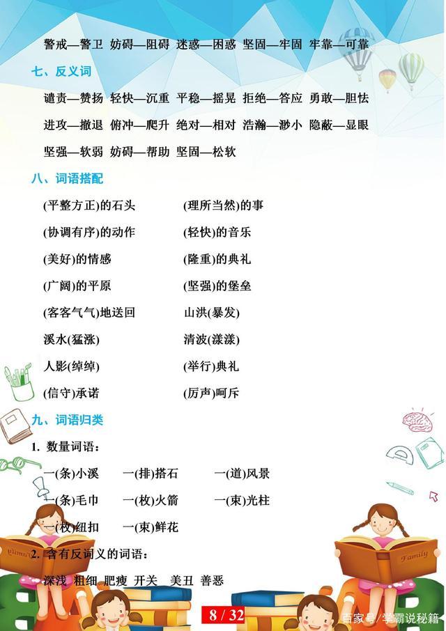 2019-2020五年级语文下学期期末卷,五年级上册语文期末复习必考点