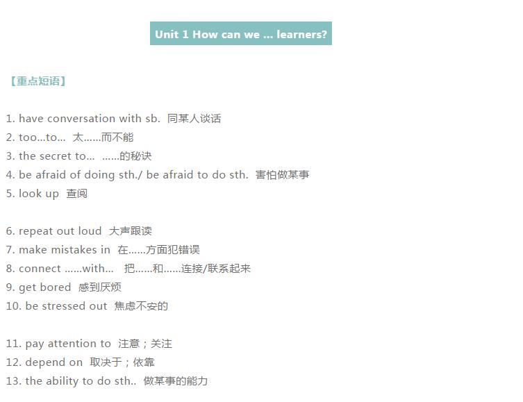 初三英语知识点总结朗读,初三英语全部知识点总结大全