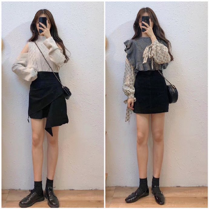 内搭毛衣连衣裙气质高级感秋款,配吊带裙毛衣慵懒风高级感