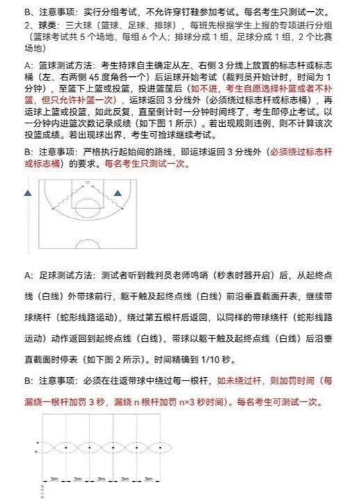 武汉体育中考三大球,三大球类武汉中考可以自己选吗