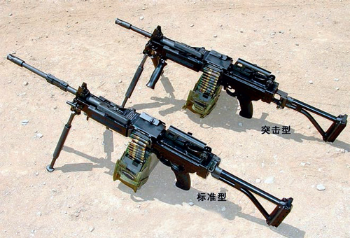 中国95式步枪和美军m4相比,95式轻机枪和95式班用机枪