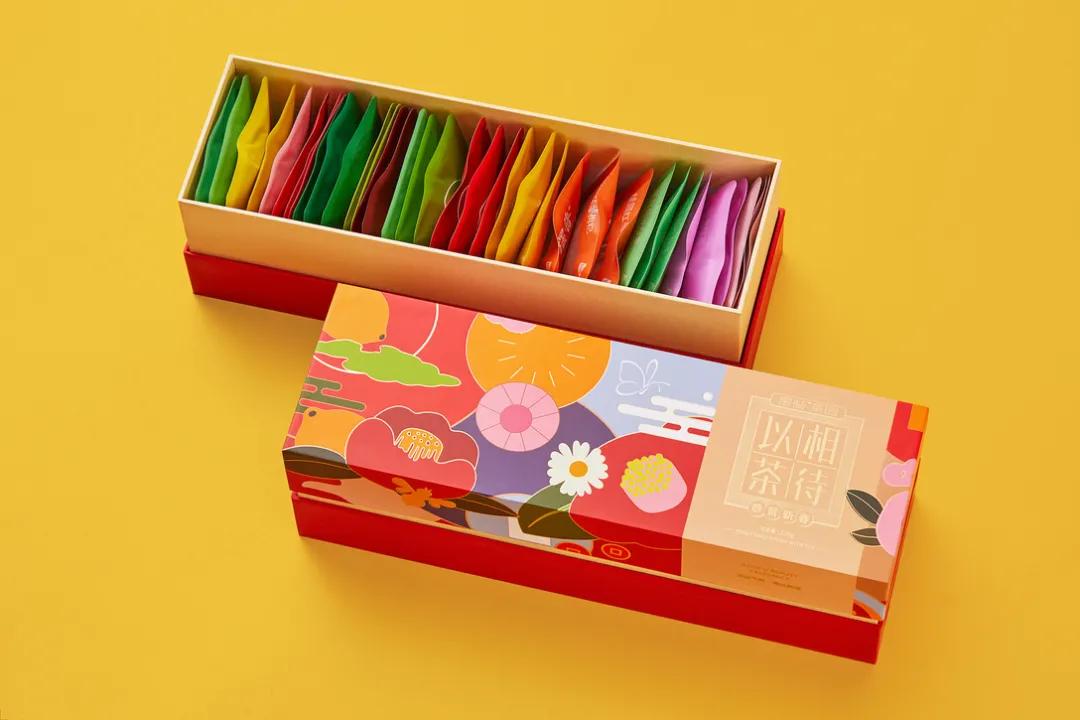 花茶包装的特色之处,养生花茶的包装