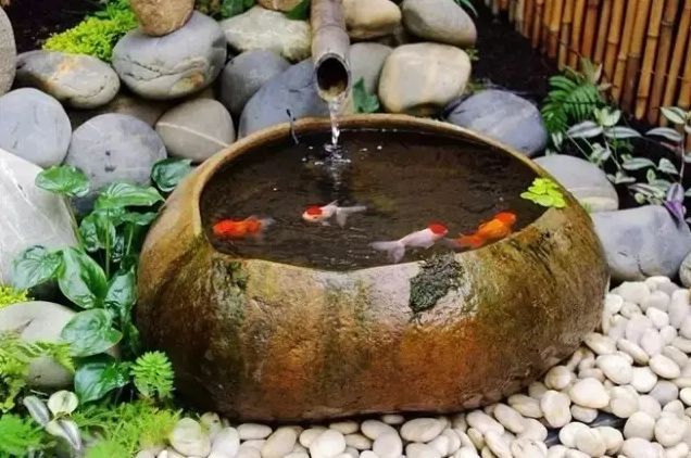 庭院景观石意境,庭院别致的石景