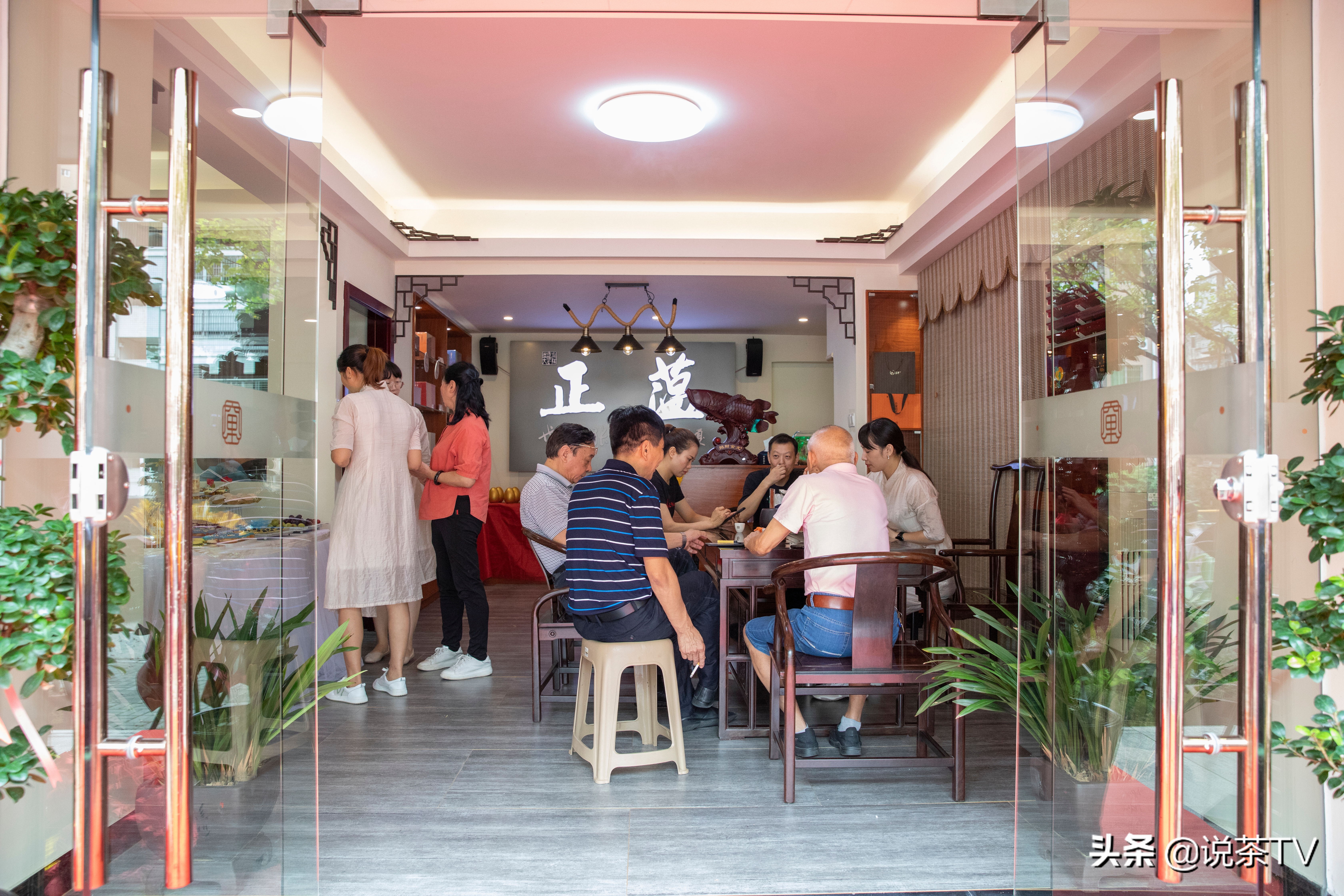 一家值得推荐的茶叶店,古朴典雅的茶叶店