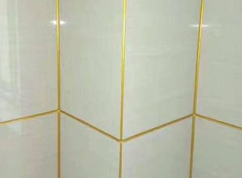 瓷砖美缝用白水泥好看么,瓷砖美缝想低调可是低调不起来啊