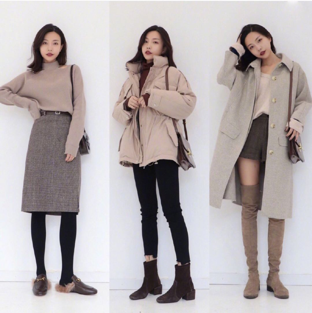 简约高级时髦的秋冬穿搭,秋冬极简风穿搭好看又日常