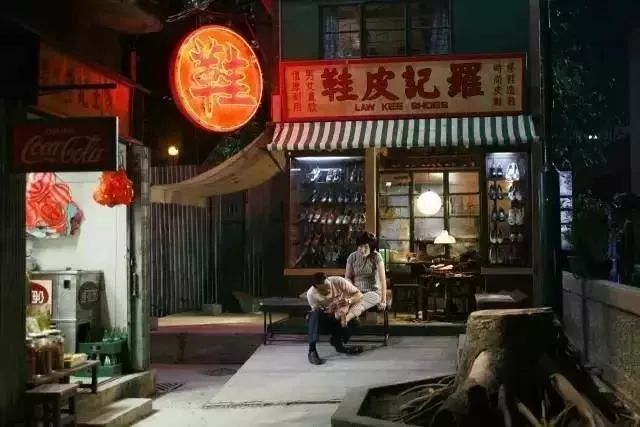 港片电影里的老街,香港的市井生活老电影