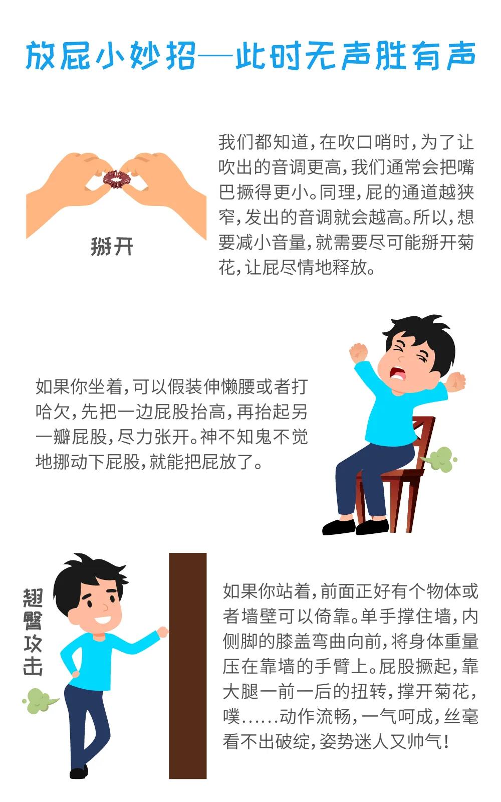 如何优雅放一个无声的屁,如何放一个优雅的屁