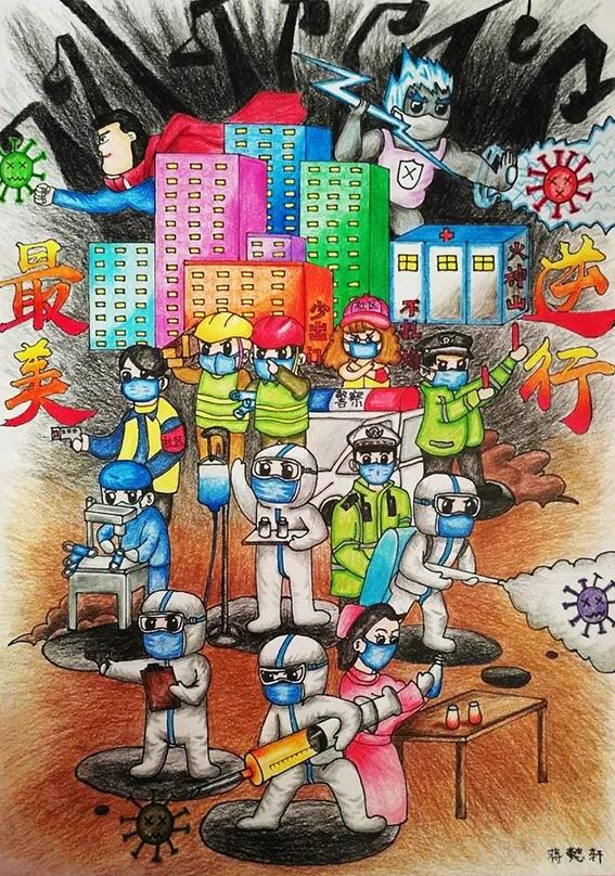 疫情防控少年在行动,抗击疫情少年行动