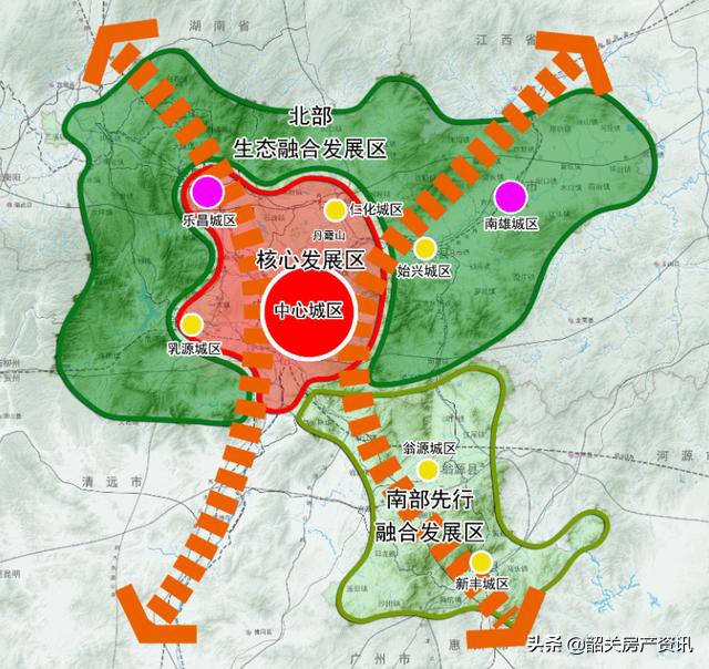 韶关大发展项目,韶关未来有崛起的可能吗