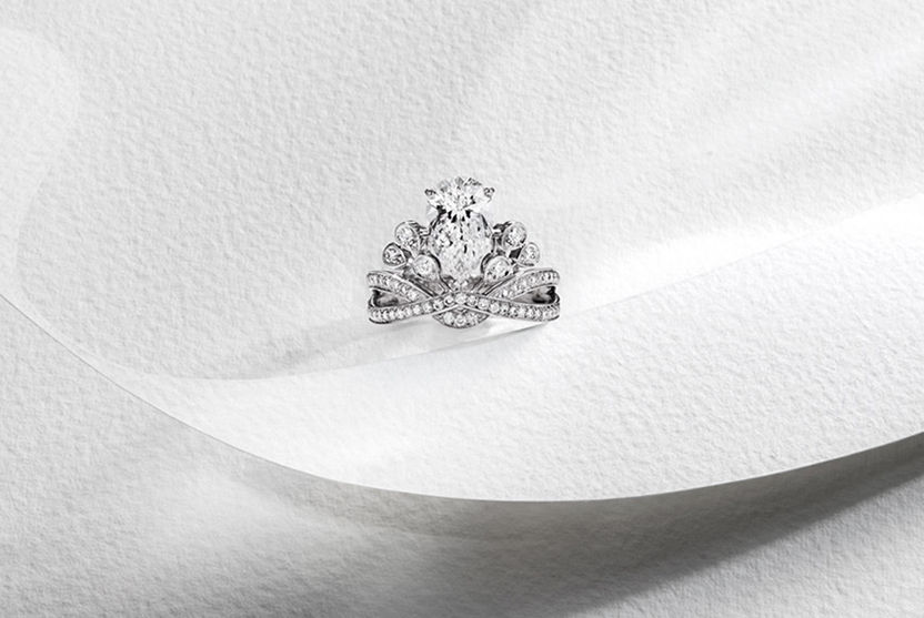 尚美高圆圆婚戒价格,尚美巴黎chaumet于适同款