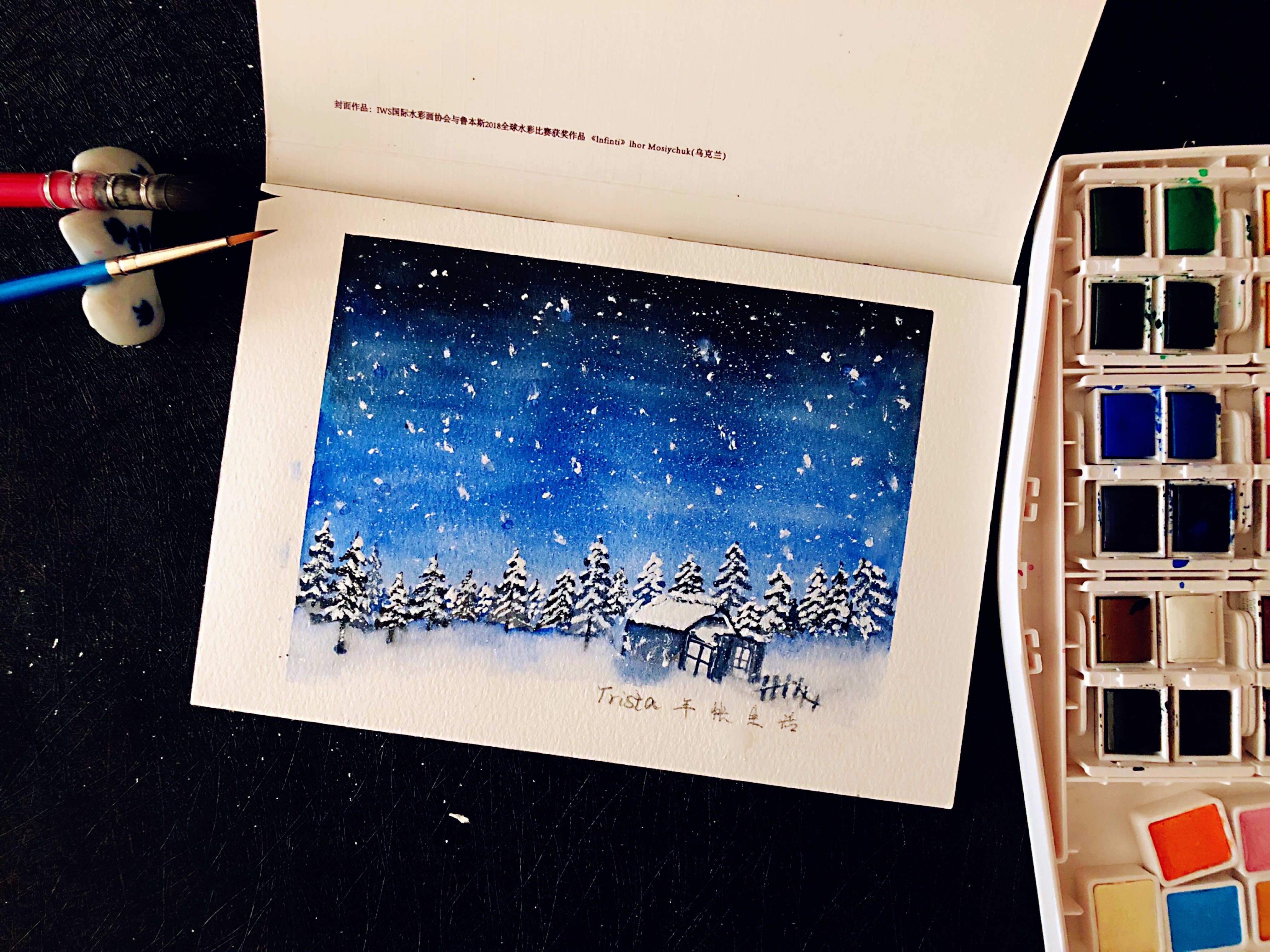 自学水彩的两年里都画了些什么,自学水彩教程书