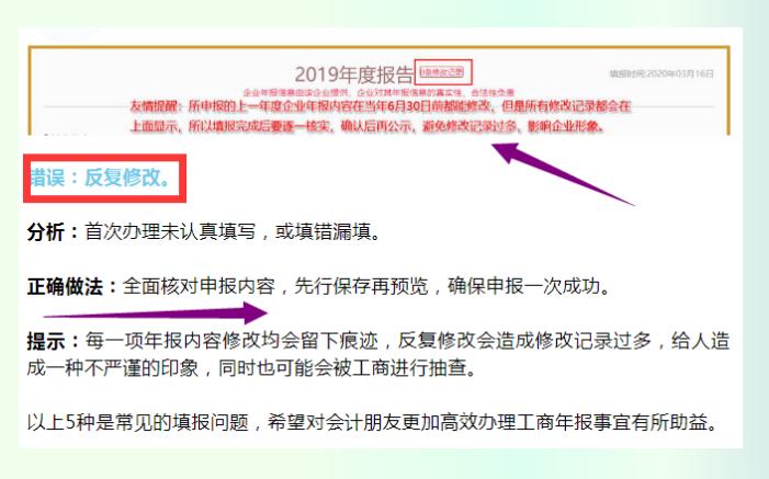 工商年报数据不对有什么影响,工商年报逾期教你如何补报