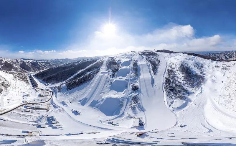 张家口崇礼奥运赛场情况视频,张家口世界冰雪大世界