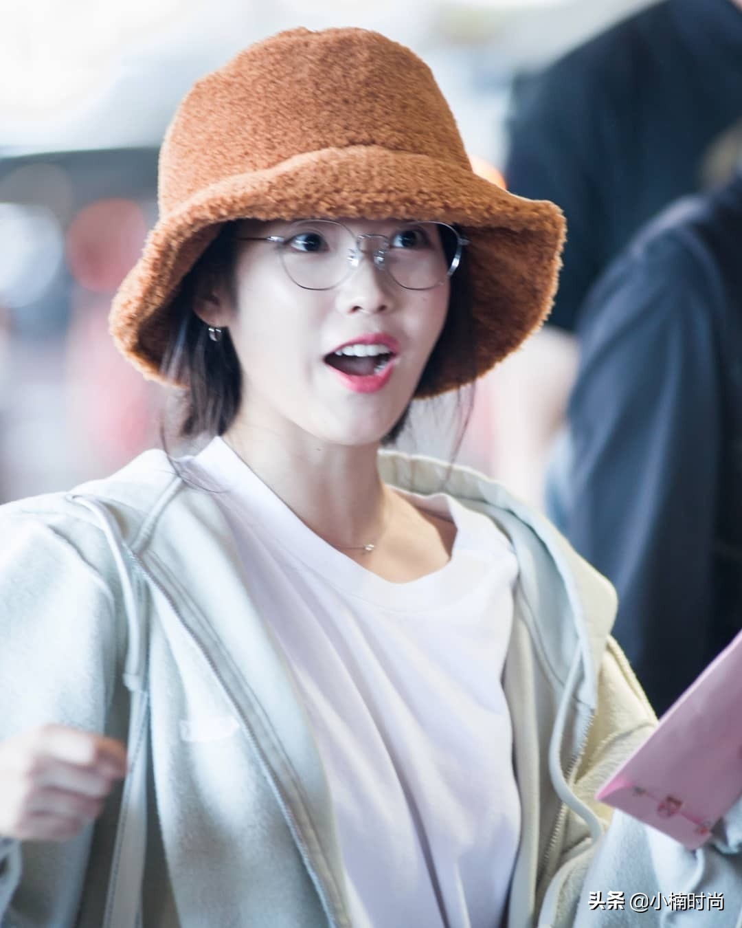 韩星戴的帽子,泫雅iu同款