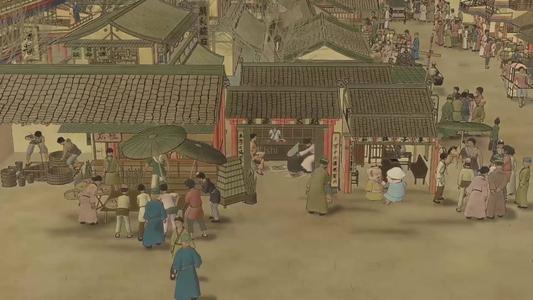 古人如何休闲玩乐,古代人逛街的场景