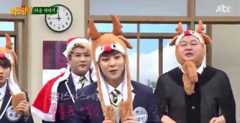 金珉锡边伯贤古装,金珉锡鲷鱼帽子