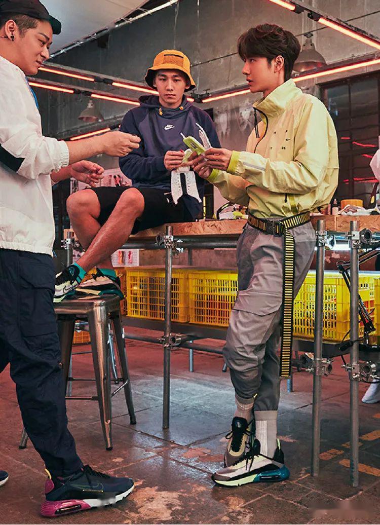 王一博同款airmax90,耐克airmax270王一博