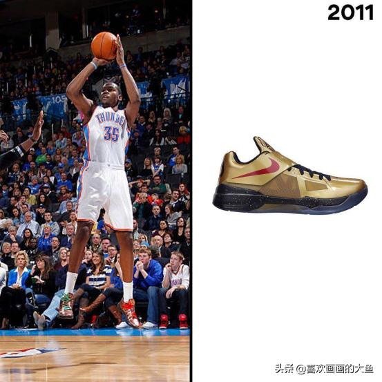 2024杜兰特全明星上脚战靴,盘点nba历代杜兰特