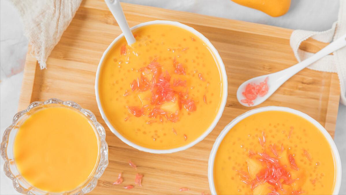 好喝的杨枝甘露怎么做,低成本简易杨枝甘露做法大全