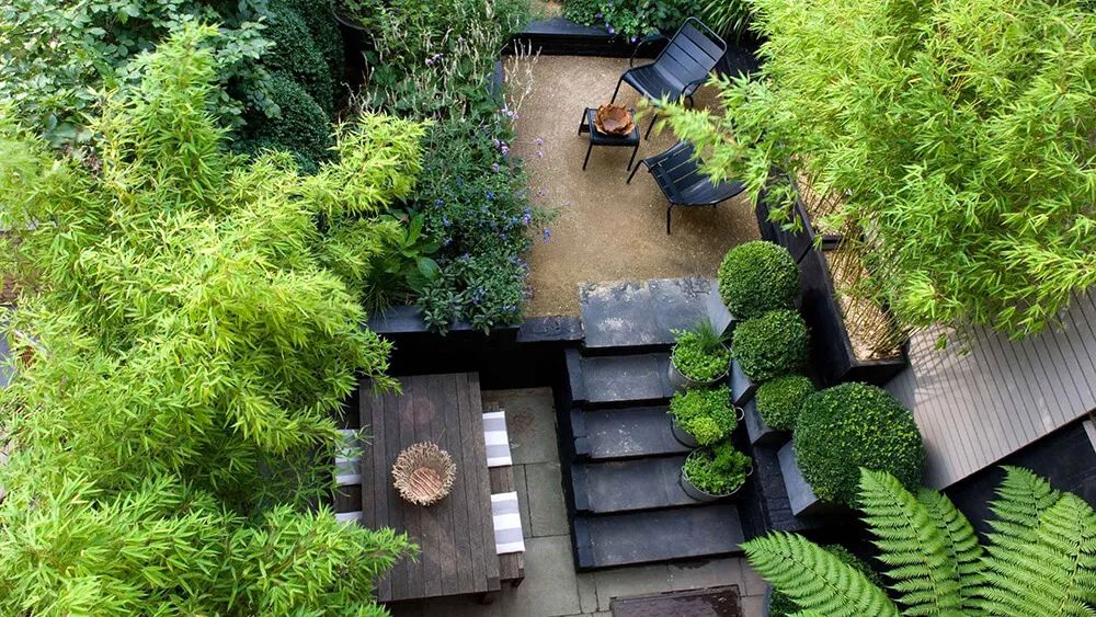 简单实用的家庭花园,20平方小花园