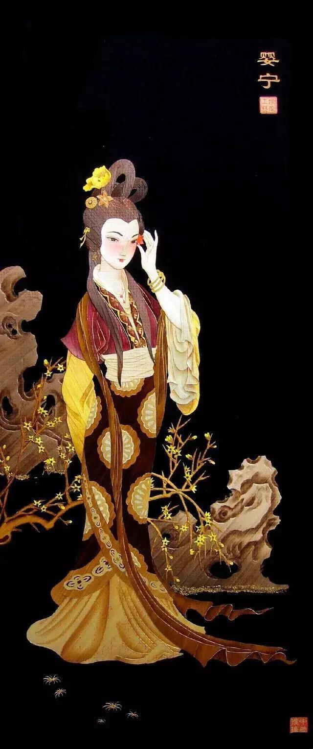 麦秆画芦苇画,最好看的麦秆画