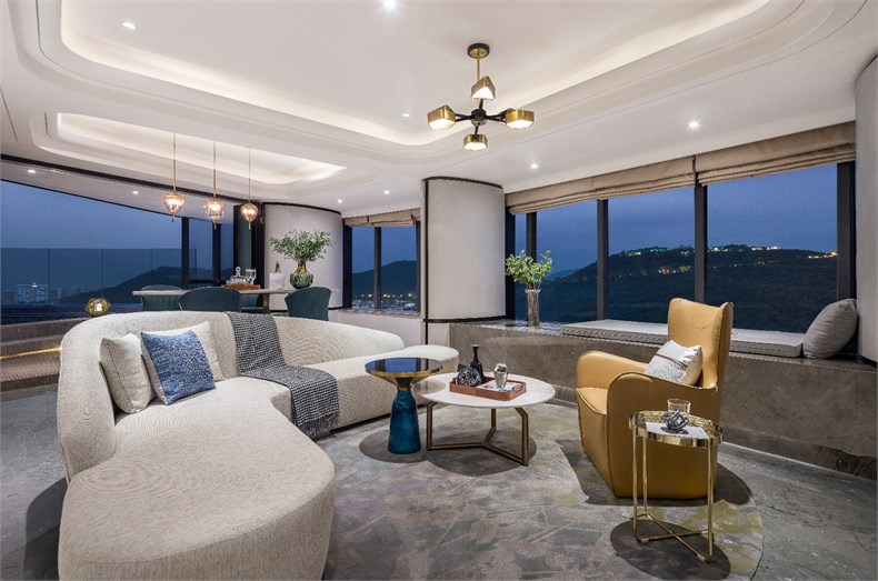 三亚市中心鸿洲天玺空中别墅,三亚鸿洲天玺户型图