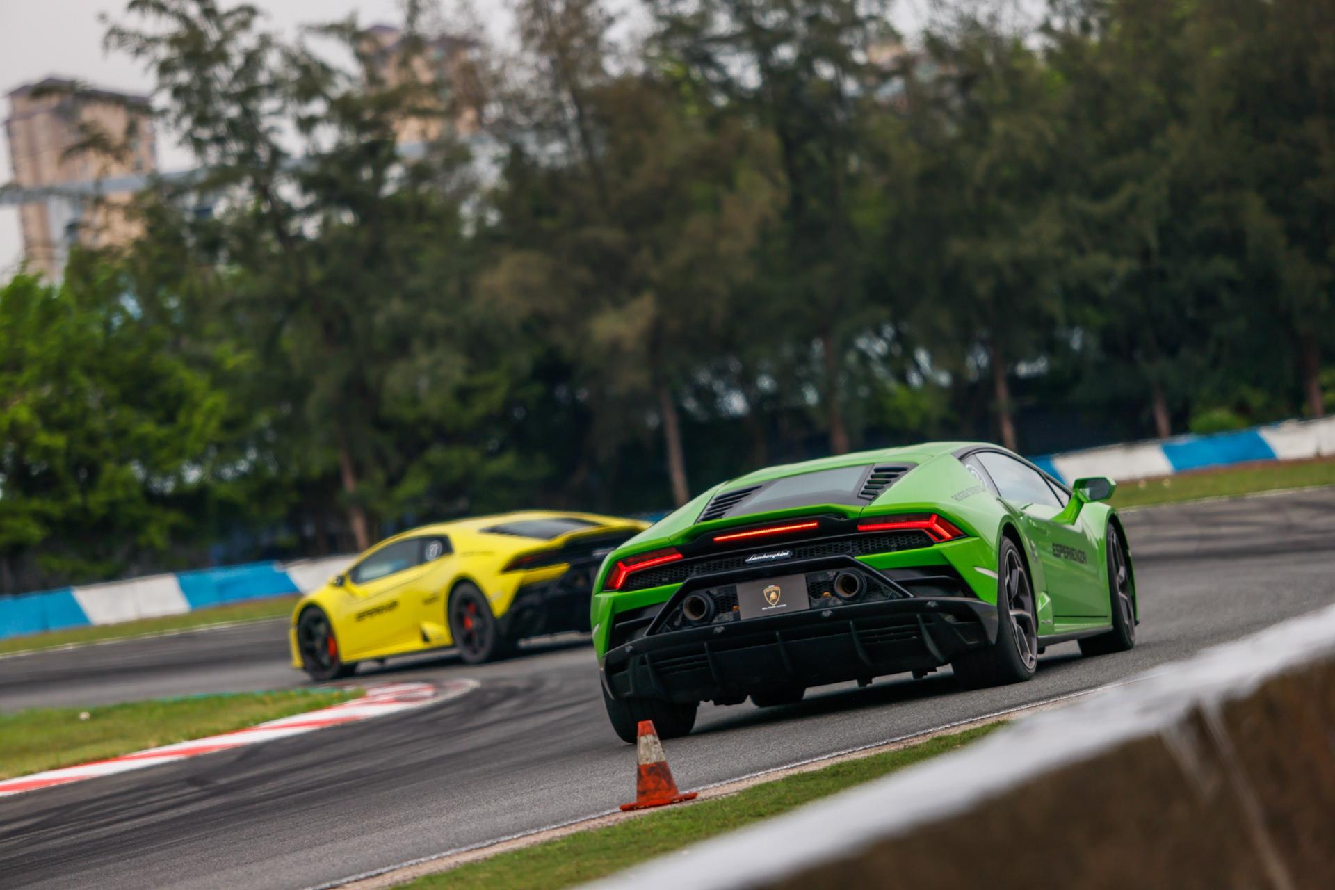 兰博基尼huracanevo赛道体验,兰博基尼huracansto珠海赛道日