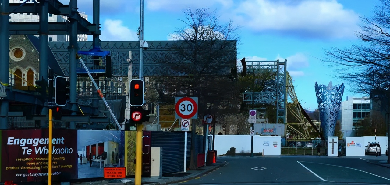 新西兰旅游地标图片,探寻新西兰基督城的英伦风情