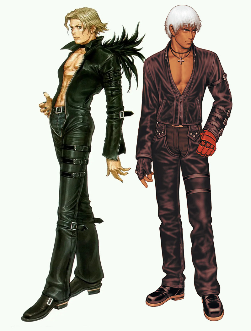 另类颓废风格斗游戏《堕落天使》，K和马克西马的原型来源于此